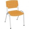 Cadeiras em polipropileno Sigma laranja