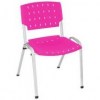 Cadeiras em polipropileno Sigma pink