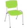 Cadeiras em polipropileno Sigma verde citrico