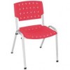 Cadeiras em polipropileno Sigma vermelho